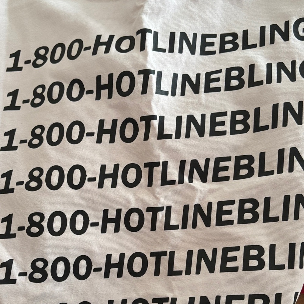 Hotlinebling it was all a blur tour custom lilac  Graphic Tee